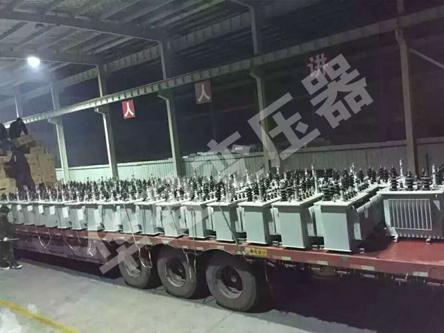 许昌非晶合金变压器发货现场